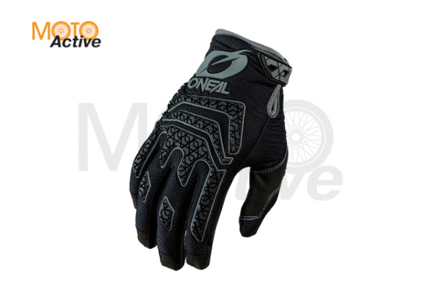 Перчатки эндуро-мотокросс O'NEAL SNIPER ELITE, черный/серый